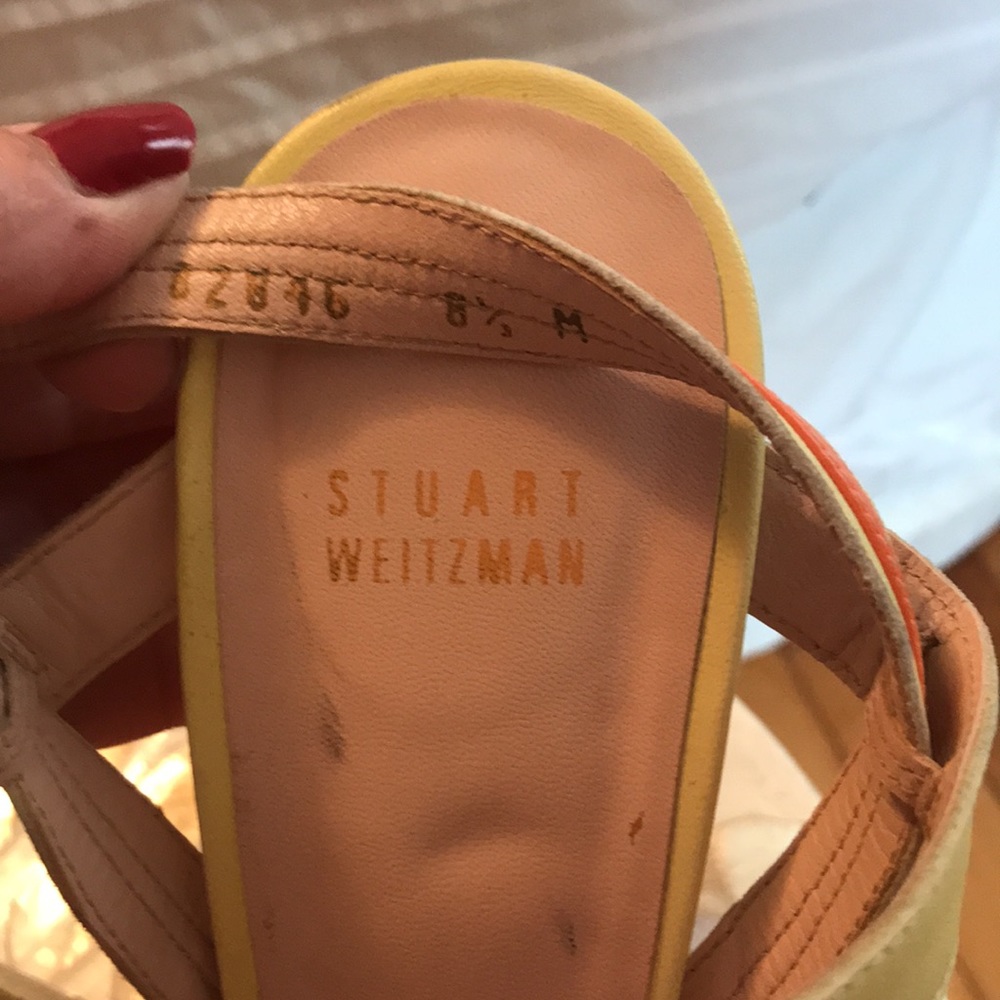 Stuart Weitzman wedge sandal - Picture 7 of 8
